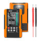 ANENG Q60 Digital Multimeter VA Screen Display Zero Fire Detection 6000 Counts True RMS Capacitance Meter - Orange