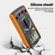 ANENG DT9205A Multifunctional HD Digital True RMS Multimeter AC/DC Voltage Meter - Orange