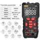 ANENG AN82 PRO 9999 Counts Intelligent Digital Multimeter Auto Range Electrical Tester AC/DC Ammeter Voltage with 16-in-1 Test Line (VA Display Screen) - Black