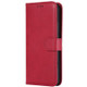 For Huawei Mate 20 Pro Solid Color Horizontal Flip Protective Case with Holder & Card Slots & Wallet & Photo Frame & Lanyard(Red)