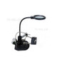 BEST BST-308L LED Lamp 2.5X/4X Magnifying Glass with Clips