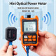 Optical Power Meter FC/SC/ST Universal Interface Fiber Tester Portable  Leds Lighting Network Cable Test Equipment