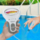 PC102 Handheld Water Quality Tester 2 in 1 PH/Chlorine Level CL2 Portable Meter Detector with Display for Swimming Pool Spa