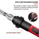 ANENG SL102 16Pcs 60W Adjustable Temperature Soldering Welding Iron Tools Kit with Digital Multimeter - US Plug