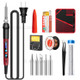 ANENG SL103 13Pcs 60W LCD Display Electric Soldering Iron Kit with Replaceable Welding Head Set - US Plug
