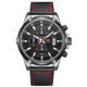 MINI FOCUS 0175G Large Dial Business Men's Watch Calendar Luminous Waterproof Man Watch - Black