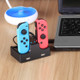 4 in 1 Charging Dock with 2-Port USB Hub for Nintendo Switch Joy-Con