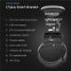 H01P 0.96 inch TFT Smart Bracelet with Health Monitoring IP67 Waterproof Sports Watch Compatible with Fitpro APP - Black