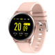 KW19 1.3-inch TFT Round Screen Bluetooth Health Monitoring Smart Bracelet  - Pink