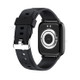 GT01 Smart Bracelet Body Temperature Measurement 1.3 inch Heart Rate Monitor Waterproof Wristband - Black