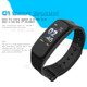 C1 Bluetooth IP67 Waterproof Wristband Smart Watch Heart Rate Monitor Sport Fitness Track Bracelet - Black