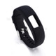 Flexible Adjustable Soft Silicone Watch Strap for Garmin Vivofit 4 - Size: S / Black