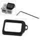 Lens Replacement Kit (Aluminum Lanyard Ring Mount & Screw Driver) for GoPro HERO 4 / 3+(Black)