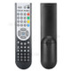 RC1900 Remote Control for Oki Hitachi Alba Celcus Luxor Grundig Sharp Jmb Telefunken Bush Techwood Akai Nevir Sanyo TV- Black