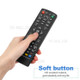 Universal DVB-T2 Set-Top Box Remote Control Smart Television STB Controller Replacement for HDTV Smart TV Box - Black