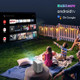 HAKOMINI PL4 2GB+8GB Movie Projector TV EU Plug Android 10.0 200ANS 1080P HD Durable Anti-dust Home Theater