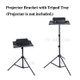 T160 Projector Tripod Stand Adjustable Laptop Floor Stand DJ Equipment Studio Stand Mount Holder