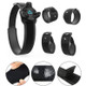 Adjustable Waistband Wristband Belt Set for HTC Vive Tracker - Black
