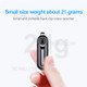 V3 4GB HD 1080P Portable Voice Recorder with Back Clip Mini Dictaphone Support OTG Connection