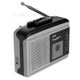 EZCAP 233 Portable Cassette Players Recorders FM AM Radio Tape Player External Speakers for Study Music Playing