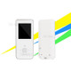 T1 Bluetooth Magic Cube Color Printing Plug-in Card MP3 - White