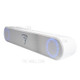 20Pcs FANTECH B150 Rechargeable Bluetooth Speaker Soundbar Computer Gaming Wireless Music Subwoofer with Blue Light - White