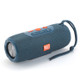 T&G TG341 TWS Soundbar Portable Bluetooth Speaker Wireless Car HiFi Sound System FM Radio Subwoofer - Blue