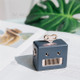 Cute Cartoon Robot Portable Wireless Speaker Mini Bluetooth Stereo Music Subwoofer - Blue