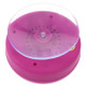 Mini Portable Waterproof Bluetooth Speaker with Suction Cup + Controls & Microphone - Rose