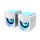 SADA D-158 Mini Desktop Speaker Super Bass Subwoofer for Cellphone Laptop