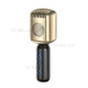 KM600 Wireless Bluetooth Handheld Karaoke Singing TWS Microphone - Gold