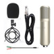 YANMAI Q8 3.5mm Adjustable Professional Studio Broadcasting Recording Condenser Microphone with Shock Mount