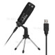 Studio Microphone USB Metal Condenser Recording Microphone with Cardioid Studio Recording Mic for PC Laptop