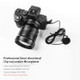 3.5mm AUX Lavalier Microphone Omni-directional Condenser Mic for YouTube Interview Conference Vlog Recording