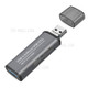 ADS-102 USB 3.0 Card Reader Expansion Card Micro USB to SD OTG Adapter for iOS Android Computer - Grey