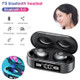 F9 TWS Bluetooth 5.0 Earphones Noise Reduction Wireless Earbuds with LED Digital Display Charging Bin