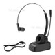 ANIVIA A8 Single Ear Bluetooth 5.0 Wireless Headphone Call Center Headset with Noise Cancelling Microphone and Charging Dock