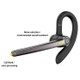 ST02 ENC Noise Reduction Bluetooth Earpiece Wireless Headphone with Dual Microphone Hands Free Headset for Business Office Driving - Black