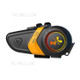 SUPER LX3 Bluetooth 5.0 Headset Motorcycle Motorbike Helmet Intercom Interphone for Riding Skiing Snowmobile Scooter - Orange