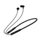 LENOVO QE03 Neckband Design Wireless Bluetooth 5.0 Headphones Music Earphone Outdoor Sports Headset Neck Hanging In-ear Earbuds Magnetic Suction with Microphone - Black