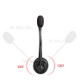 HT101U Noise Reduction Headphone with Microphone Computer Network Course Learning Headset