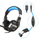 Wired Gaming Headset Adjustable Head-mounted Earphone Stereo Surround Sound Headphone with Noise Cancelling Mic/LED Light for PC Laptop