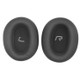 JZF-380 One Pair Earpads for EDIFIER W860NB Headphone Soft Protein Leather Cushions Replacement Earphone Accessories - Black