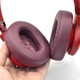 1Pair Soft Earpads for JBL 500BT Headset PU Leather Ear Cushions Replacement Ear Cups for Headphones - Red