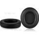 1 Pair Ear Cushions Leather+Memory Foam Ear Cushions for Razer Kraken 7.1 V2 Pro - Black