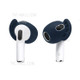 For AirPods 3 (2021) Ear Tips Anti-slip Silicone Earbuds Cover 1Pair In-Ear Wireless Headset Protector - Midnight Blue