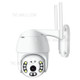 SD01 Outdoor Security Camera 3MP HD Two-way Talking Video WiFi Night Vision RJ45 Camera Indoor for Home Security - US Plug