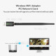 Bluetooth WiFi Adapter USB Antenna Dongle Ethernet 600Mbps Dual Band Wireless Network Card