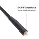 Radio Antenna Replacement Walkie Talkie SMA-F High Gain Foldable Antenna 108cm Compatible 2.15dBi High Gain Antenna for BAOFENG UV-9R