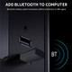 A4 5.0 Bluetooth Transmitter Desktop Computers USB Bluetooth Adapter for Bluetooth Headset Earbuds Speaker